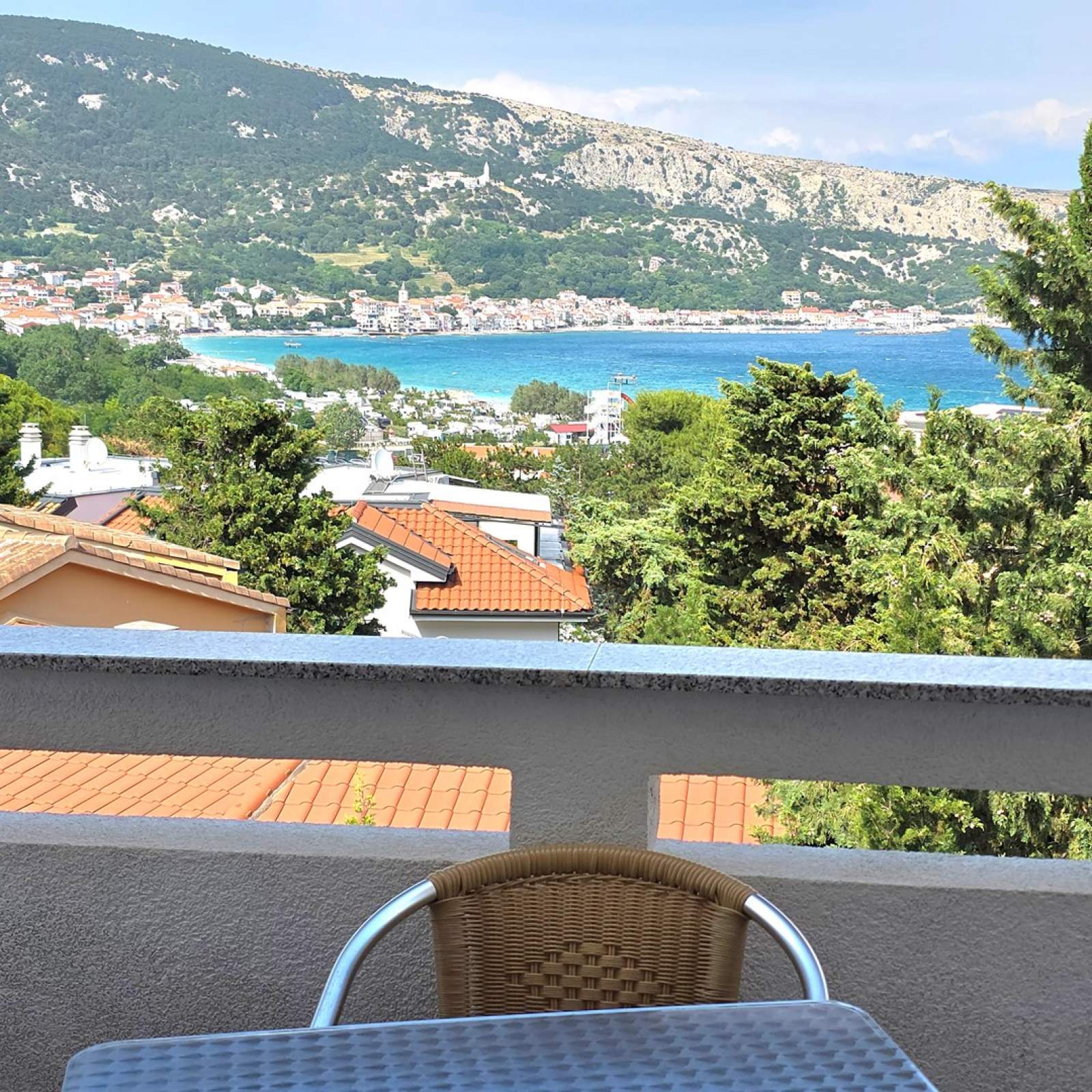 Apartment Brnić Nar. Meer - mit Meerblick, 350 m vom Strand entfernt
