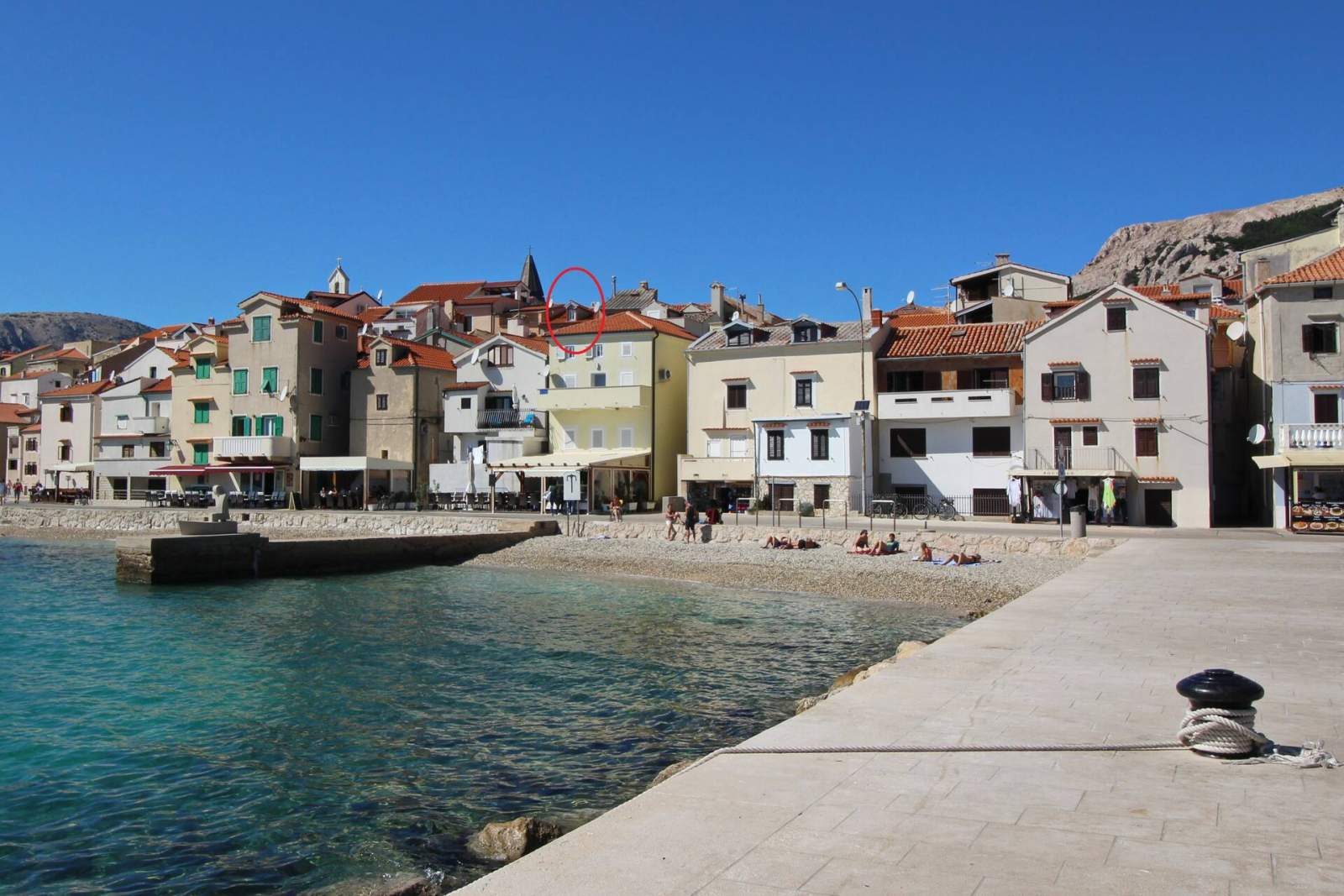 Appartamento Fantov – nella Parte antica di Baška, con Parcheggio vicino