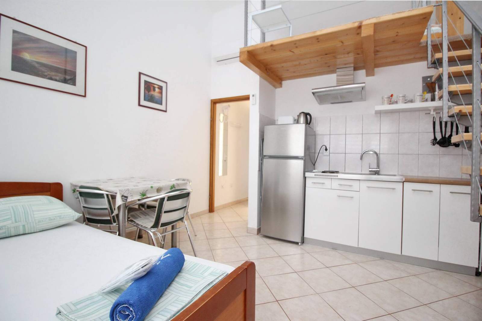 Monolocale Judik – vicino alla spiaggia, senza balcone