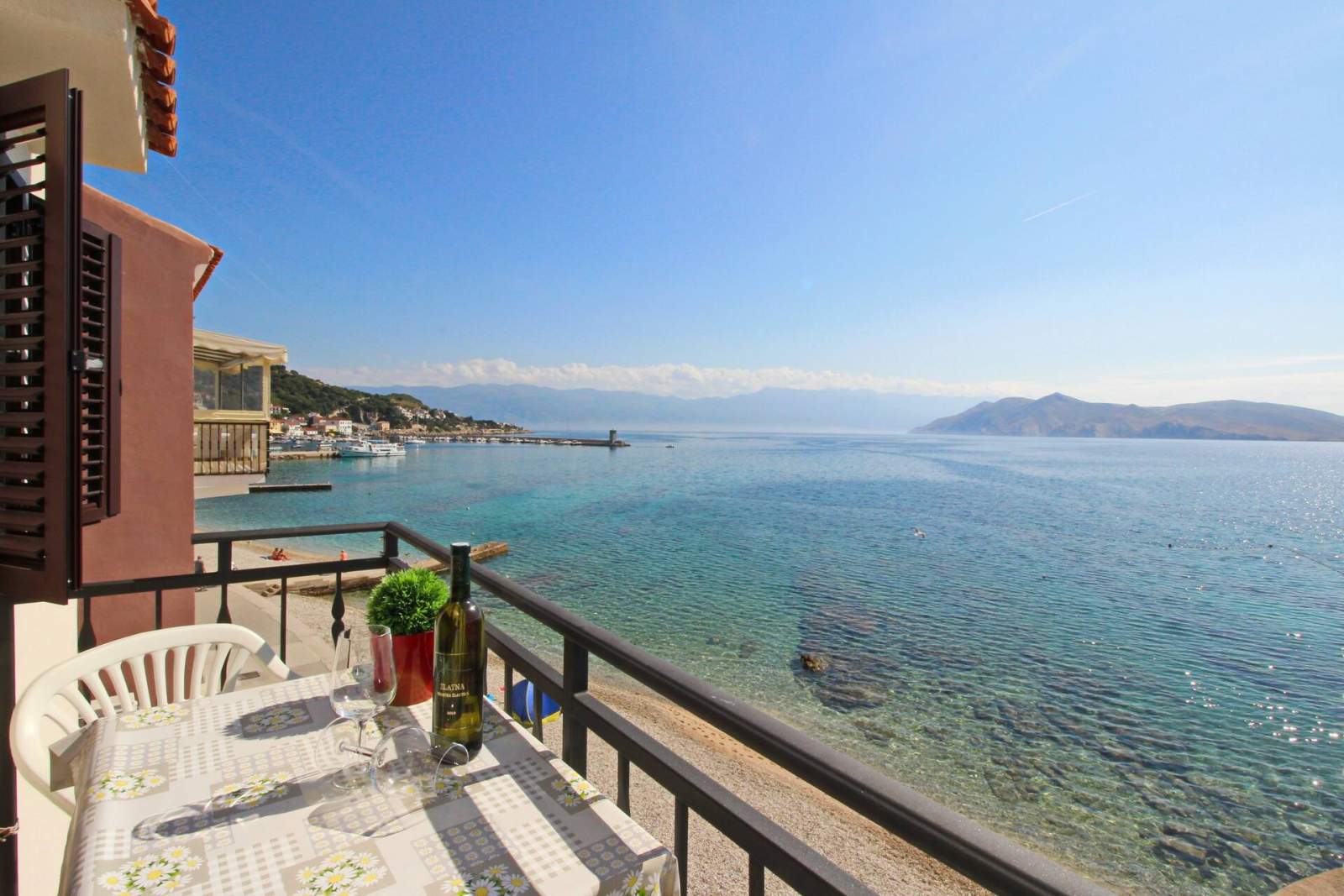 Monolocale Mihovil – vicino alla spiaggia, con vista mare