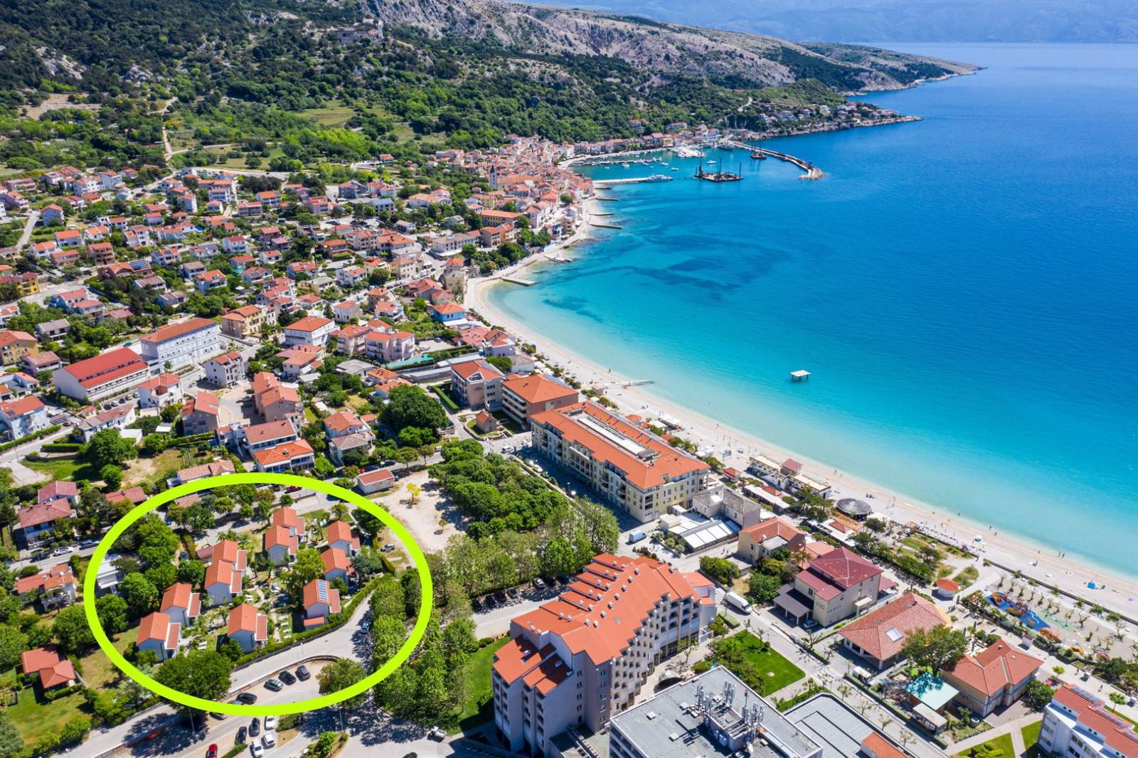 Complesso di appartamenti Villas Corinthia 15 - Posizione eccellente, a 100 metri dalla spiaggia, im